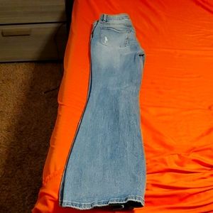 Almost famous bell bottom waist high jeans size 0